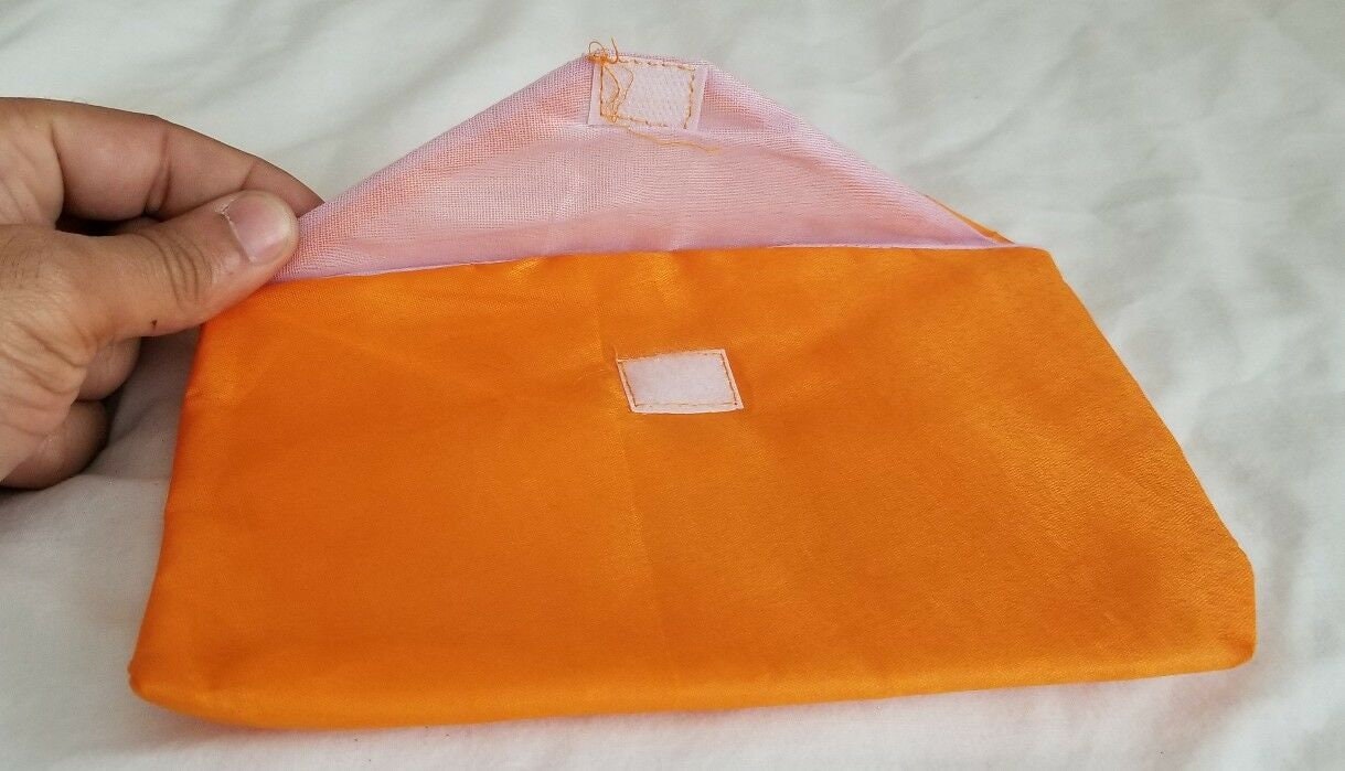 Gutka Sahib Satkar Bag Sikh Gurbani Prayer Book Cover Padded Orange Quilted Gift