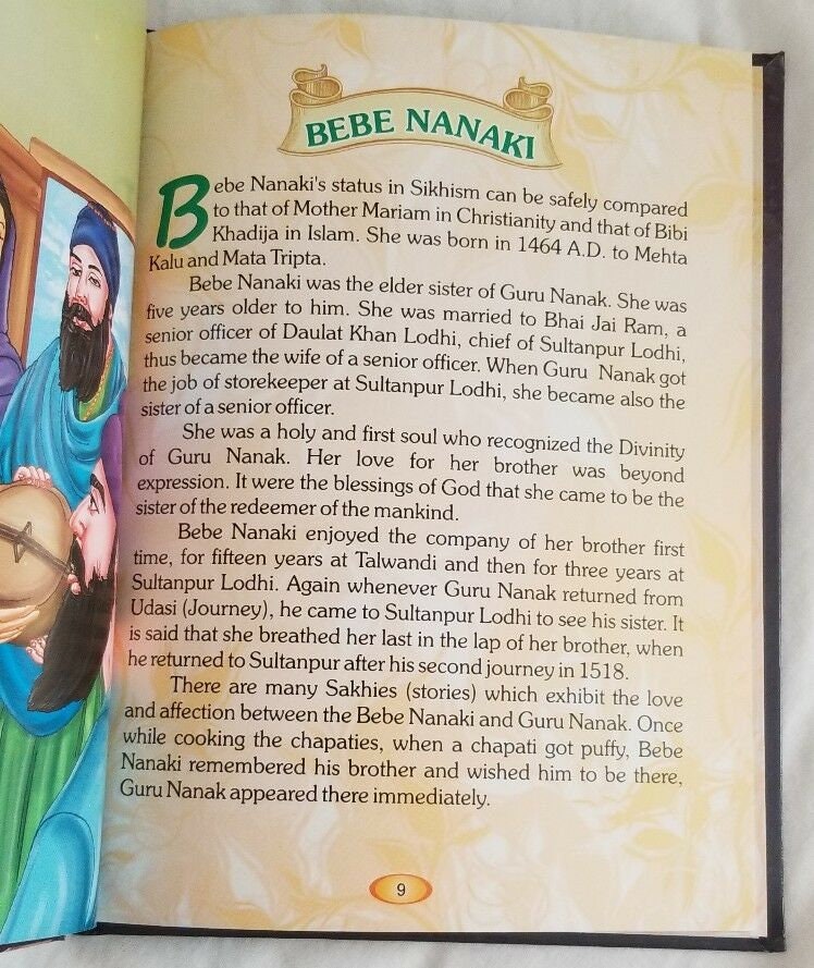 Sikh Women Kids Illustrated Brave Ladies Life stories English Photo Album Book B