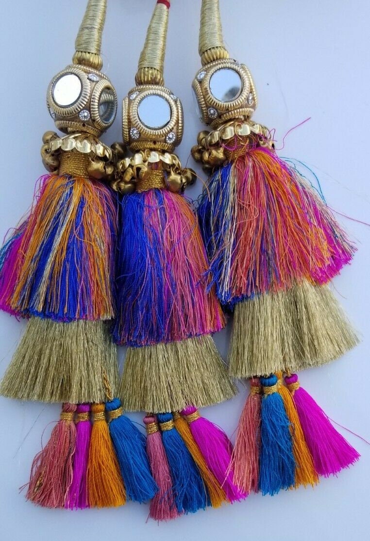 Patiala paranda latkan indian punjabi parandi mehndi jaago bridal hair braid mb7