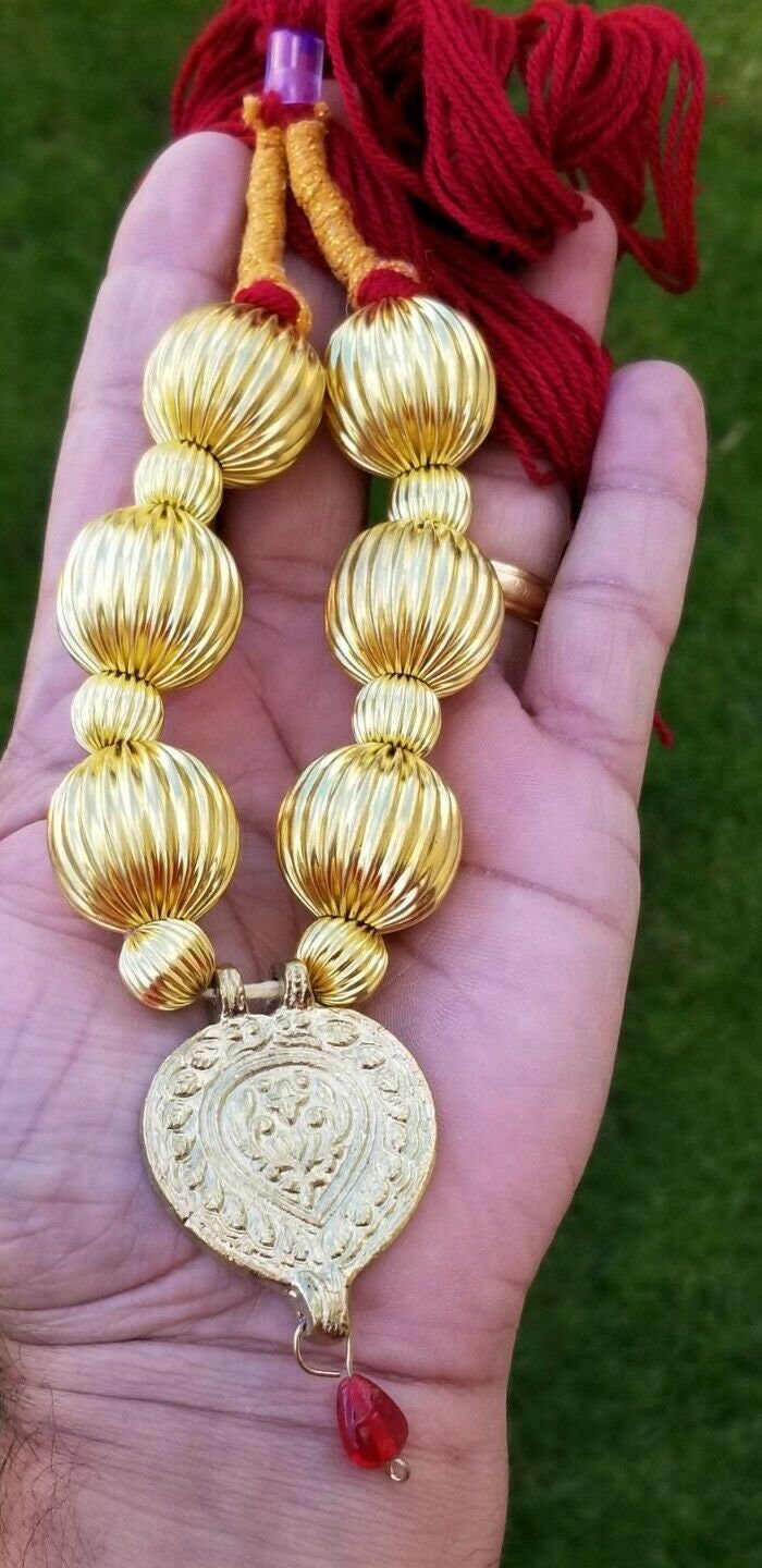 Punjabi kaintha folk cultural bhangra gidha pendant cultural patiala necklace ne