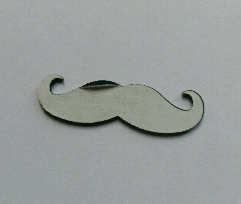 Pure punjabi mush moustache acrylic adhesive back sticker mush rakhi amrit maan