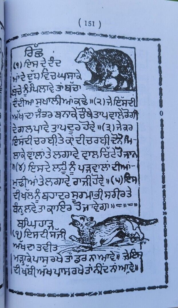 Gorakh sidhi chamatkar saniyasi bawa ka gutka hindu magic book punjabi mb