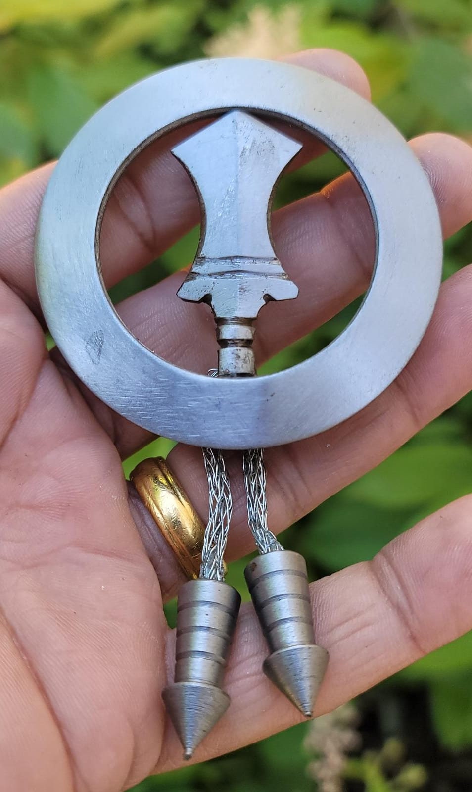 Sarbloh Dumala Chand Khanda Khalsa Punjabi Sikh Singh Kaur Shastar Shingar BBB-5