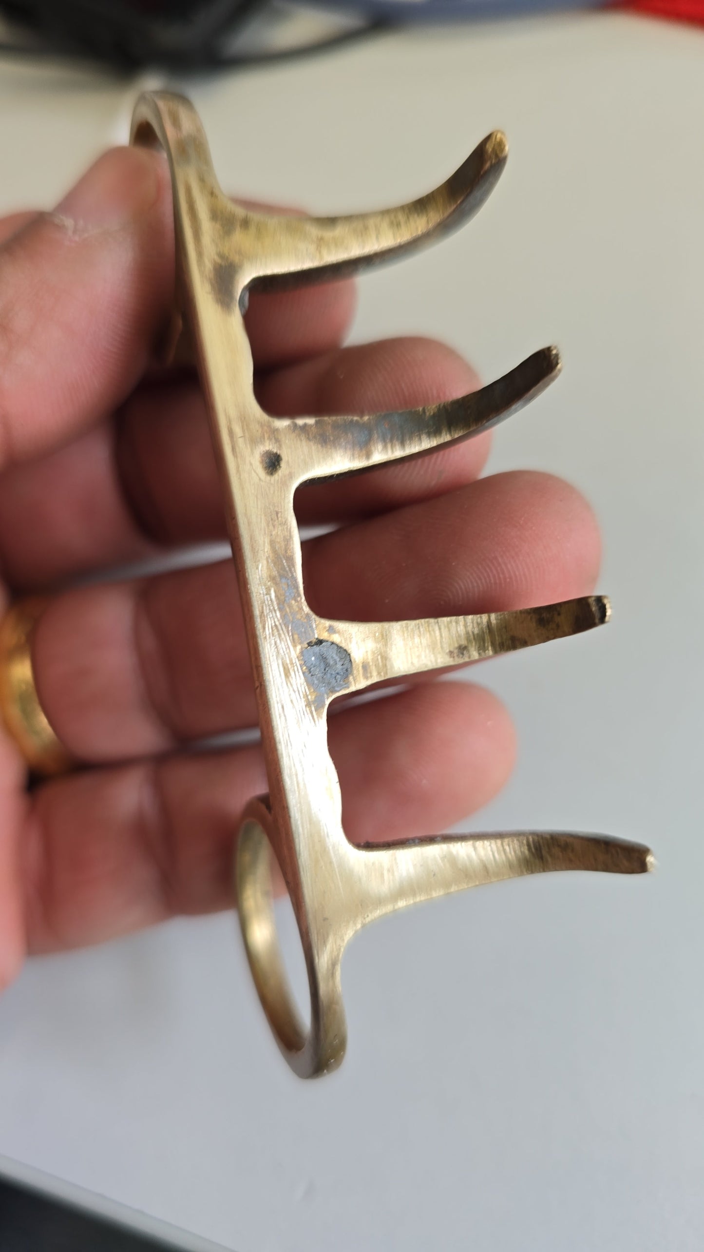 Sikh Brass Bagh Nakhun Bagh Nakh Sher Panja Tiger Claw Khalsa Shastar Ceremonisal