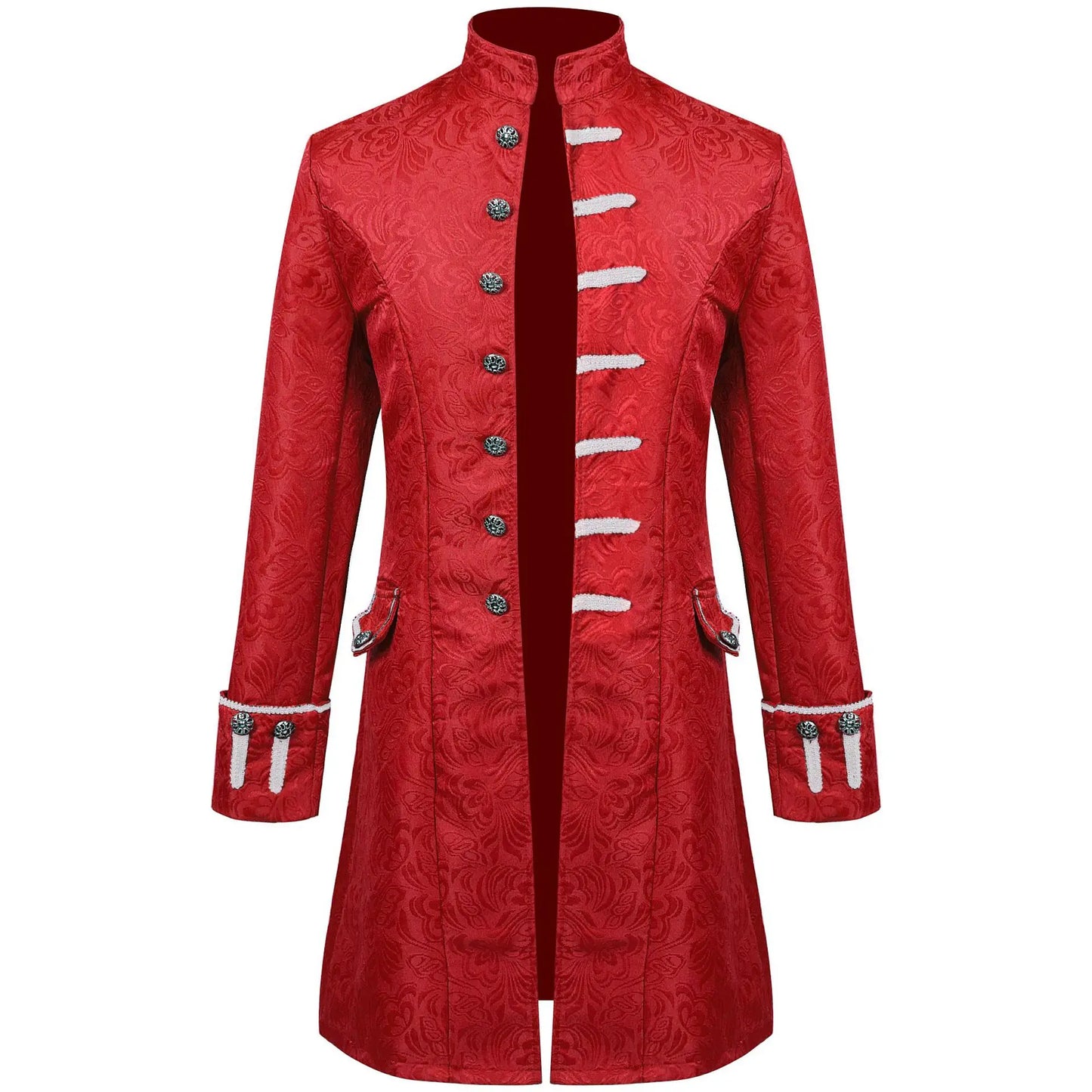 2025 New Spanish Medieval Costumes, Solid Color Performance Dress, Europe and USA Prom Play Halloween Costumes Jacquard Jacket