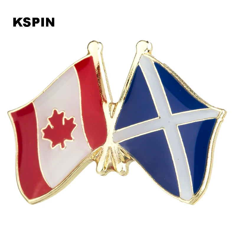 Scotland Flag Laple Pin Badge Brooch