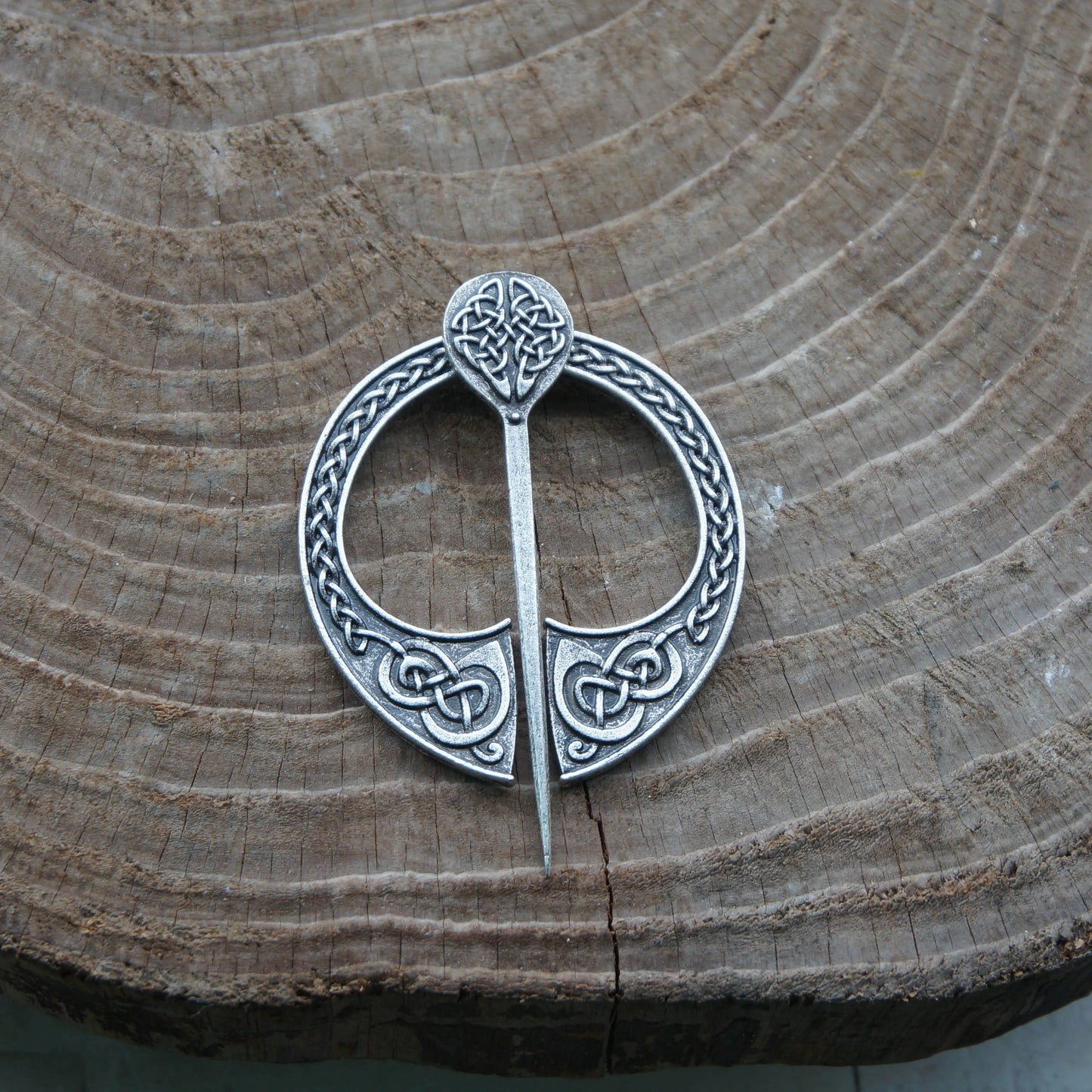 Medieval Clasp Pin Brooch Vintage Viking Celtic Scarf Shawl Penannular Brooch Cloak Pins Jewelry