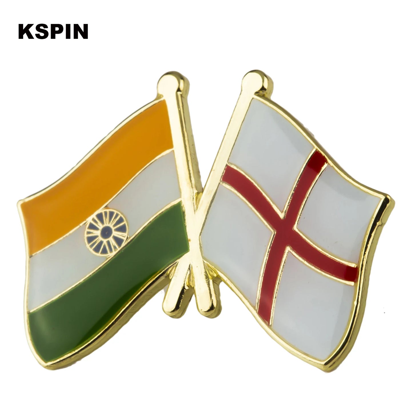 India Flag Laple Pin Badge Brooch