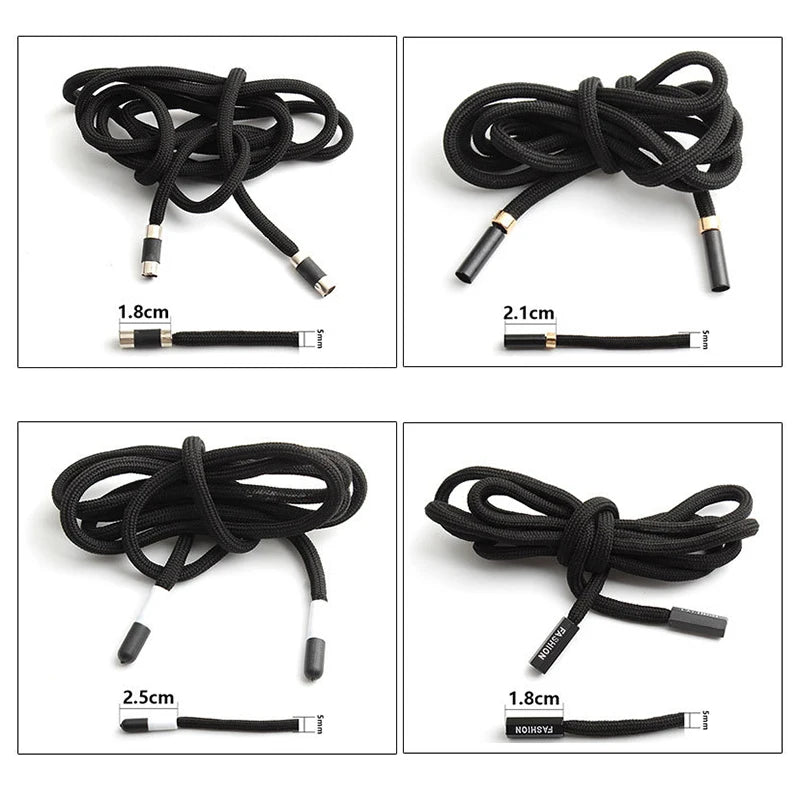 130cm Trouser Waist Drawstring For Women Men Sports Pants Decor Sweater Hat Rope Waist Rope String DIY Clothes Tool Accessories