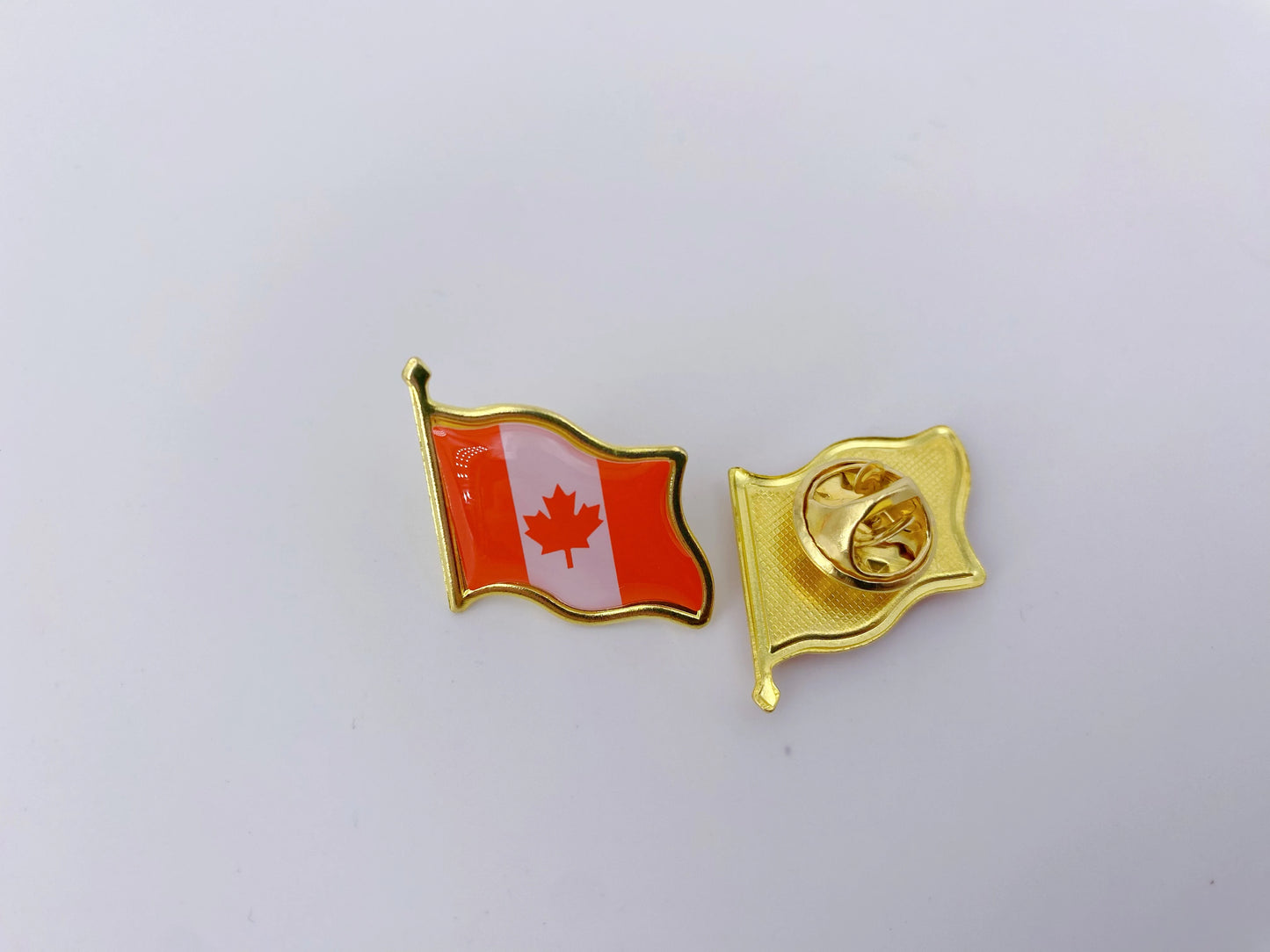 10/20/50/100pcs Canada Flag lapel Pins Canadian national brooches pin Decoration for Clothes and Bags