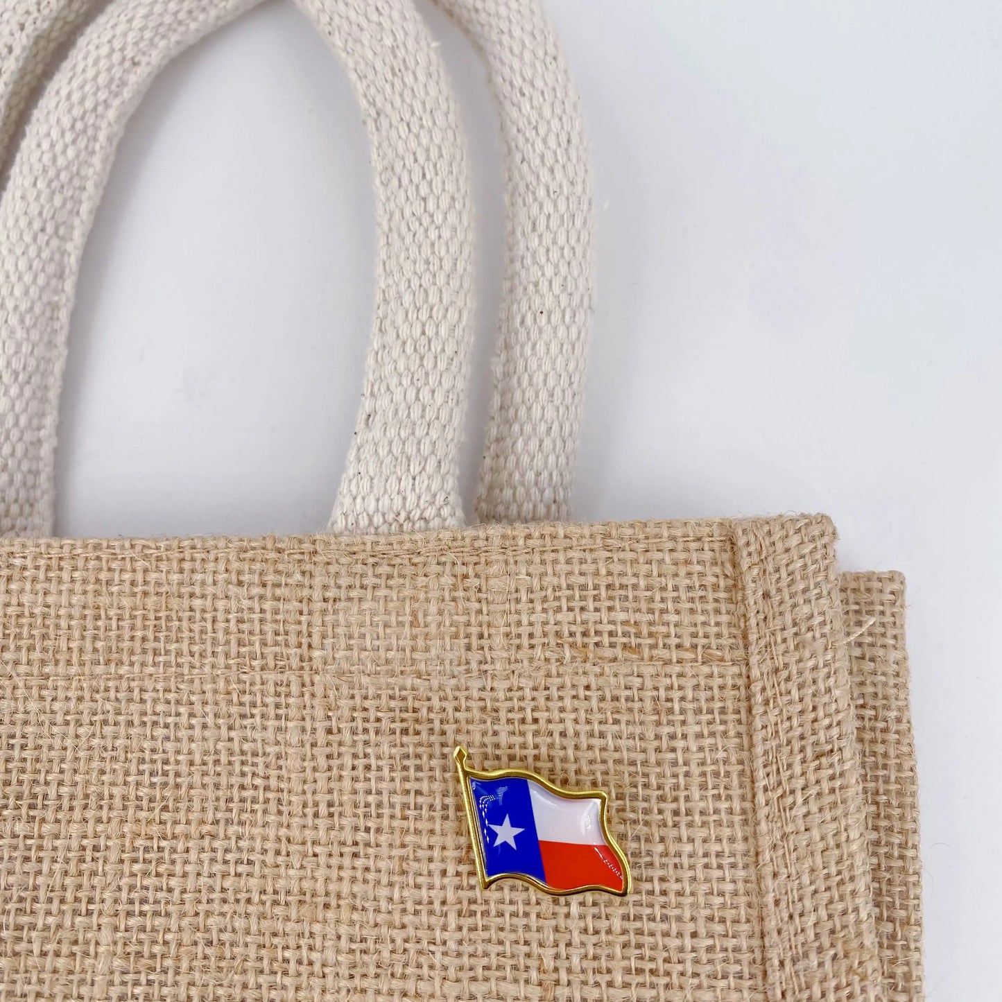 USA Texas State Flag Lapel Pin Metal Waving Badge Brooch Lapel Pin Clothing Hats Suit Travel Bags Accessories