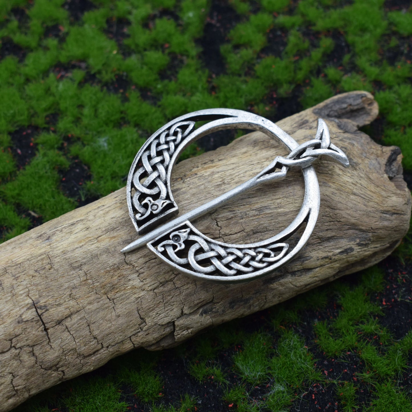 Medieval Clasp Pin Brooch Vintage Viking Celtic Scarf Shawl Penannular Brooch Cloak Pins Jewelry