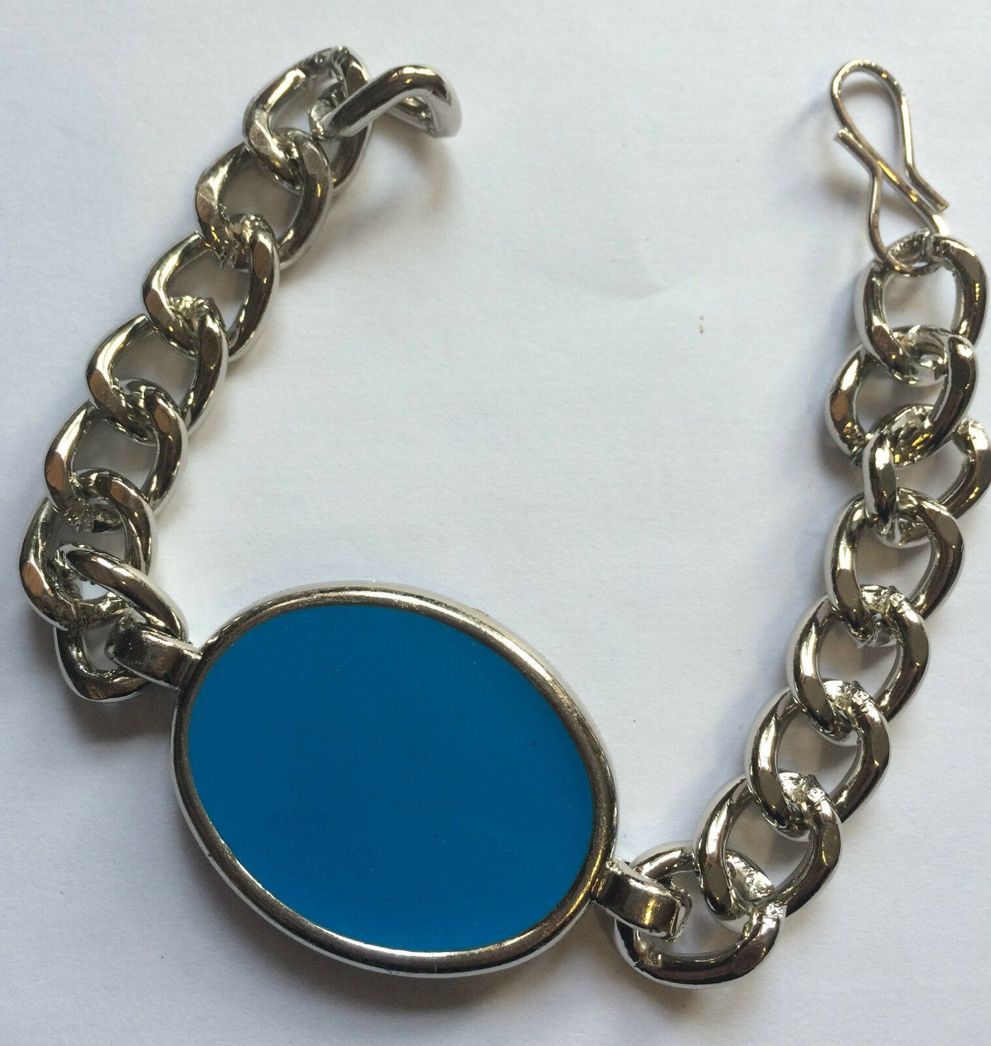 SALMAN KHAN Prem Ratan Dhan Payo Stunning Steel Curb Chain Small Turquoise S1