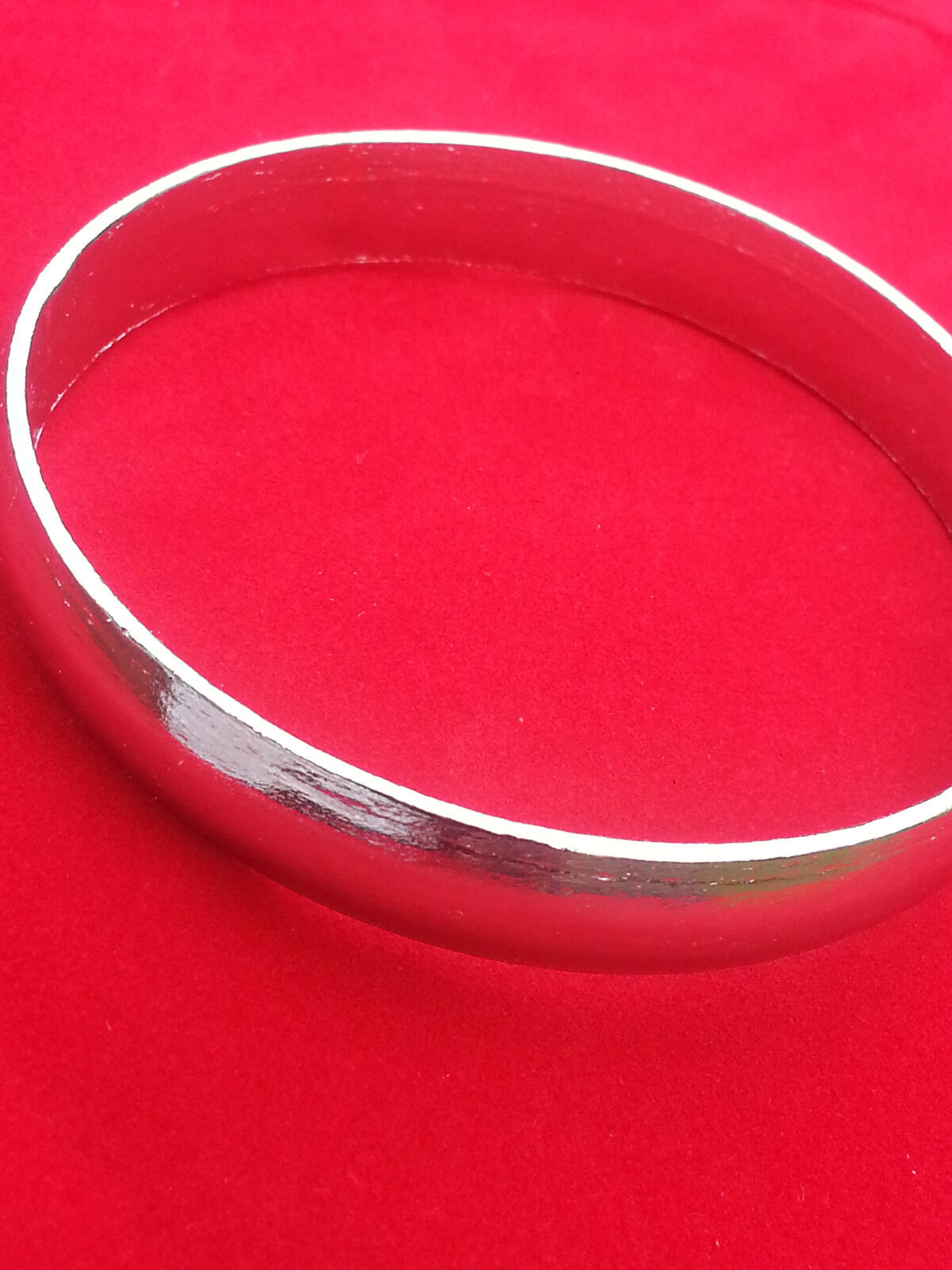UNISEX Stunning Punjabi Polished Iron Sikh Singh Chunky Plain Kara Bracelet M4