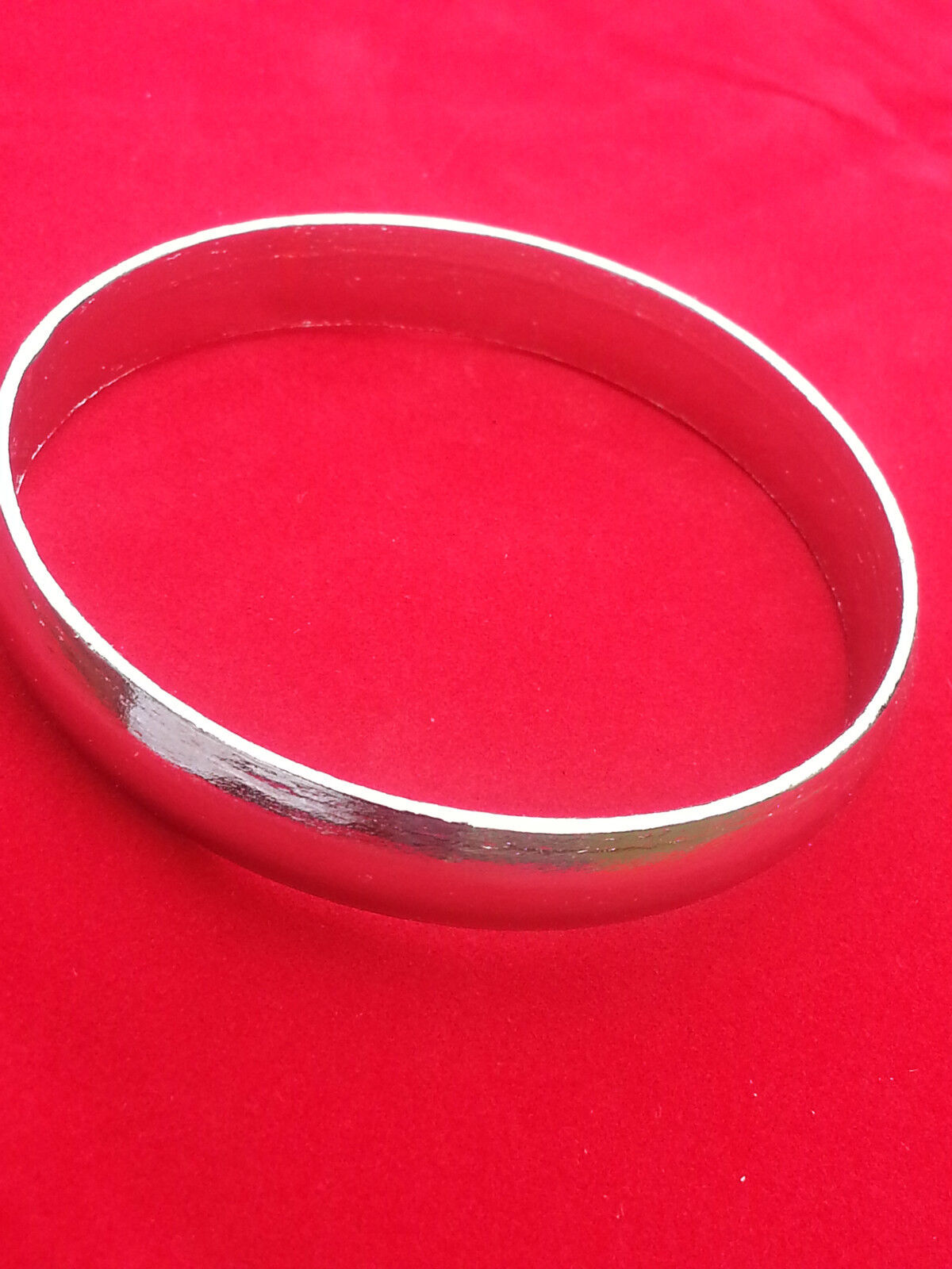 UNISEX Stunning Punjabi Polished Iron Sikh Singh Chunky Plain Kara Bracelet M4