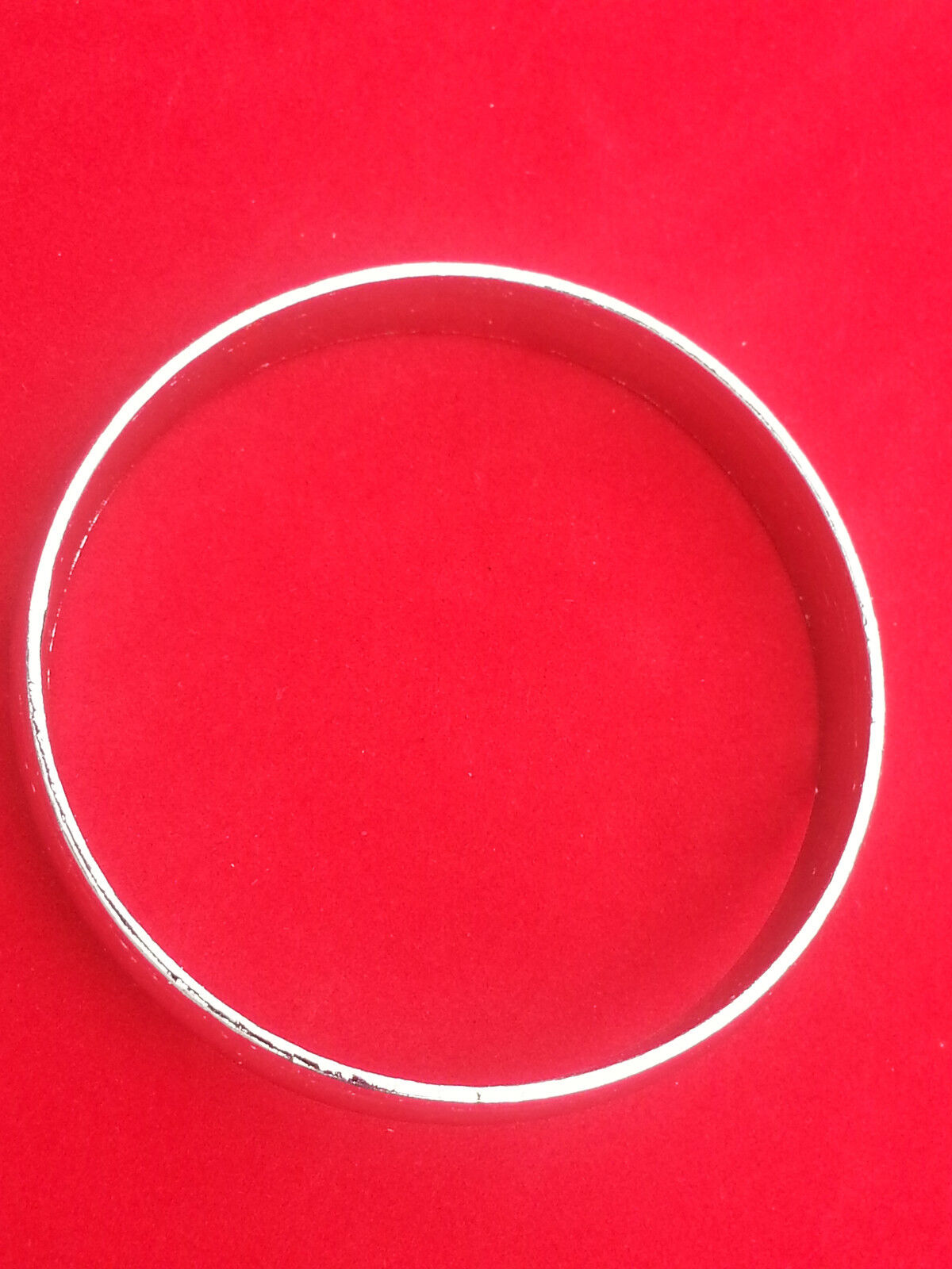 UNISEX Stunning Punjabi Polished Iron Sikh Singh Chunky Plain Kara Bracelet M4