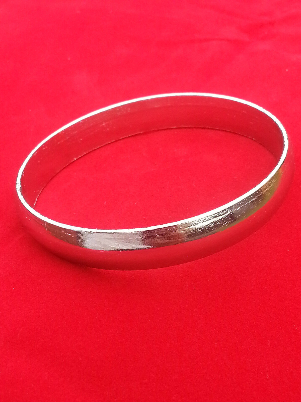 UNISEX Stunning Punjabi Polished Iron Sikh Singh Chunky Plain Kara Bracelet M4