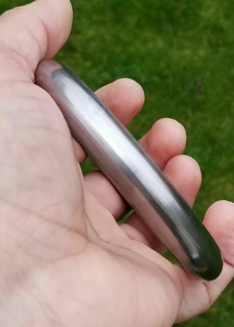 Sarbloh Pure Iron Sikh Singh Kaur Round Kada Khalsa 5Ks Kakar Kara Bangle H15