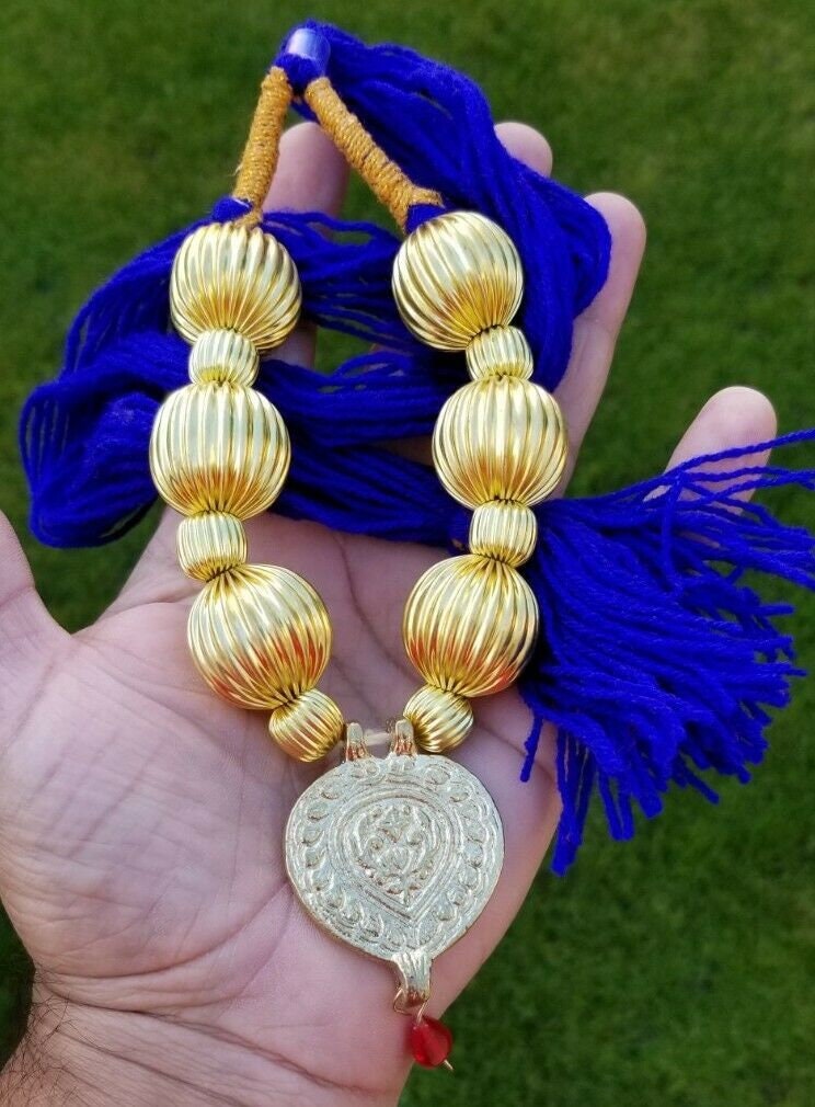 Punjabi kaintha folk cultural bhangra gidha pendant cultural patiala necklace nh