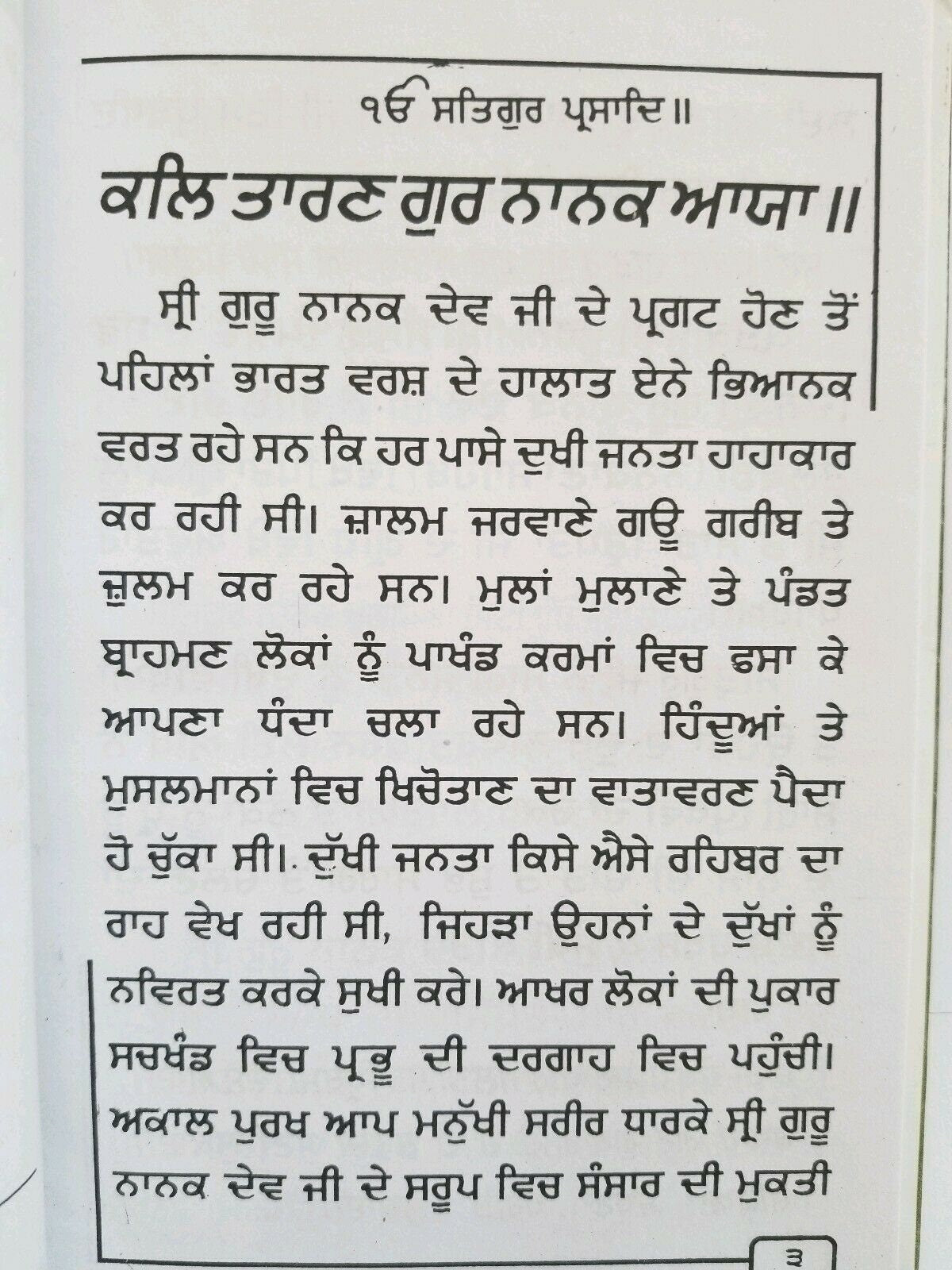Sikh 12 pooranmashia di katha and fal 12 fullmoon tales book punjabi gurmukhi a5