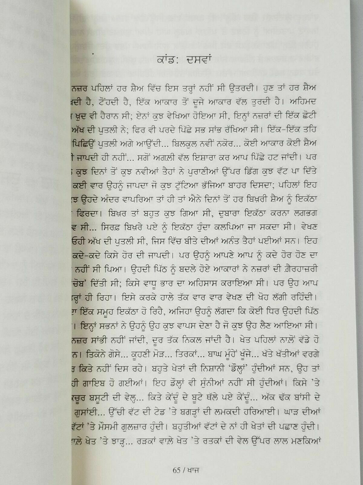 Khaaj ਖਜ novel jasbeer mand on punjab - punjabi reading literature panjabi book