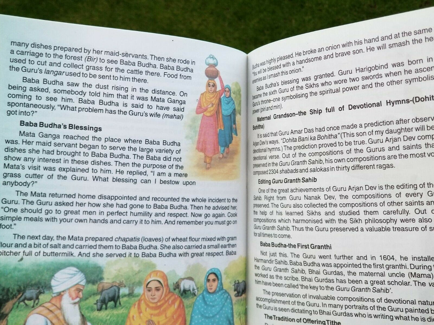 Sikh singh kaur khalsa kids stories vignettes of sikh faith book in english b66