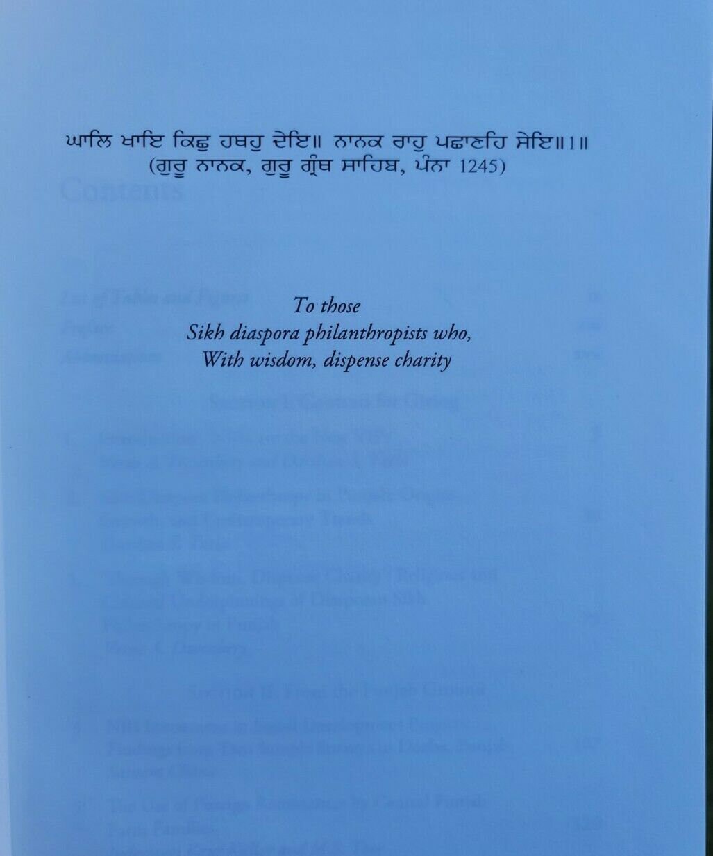 Sikh diaspora philanthropy in punjab book by verne a. dusenbery english new b69