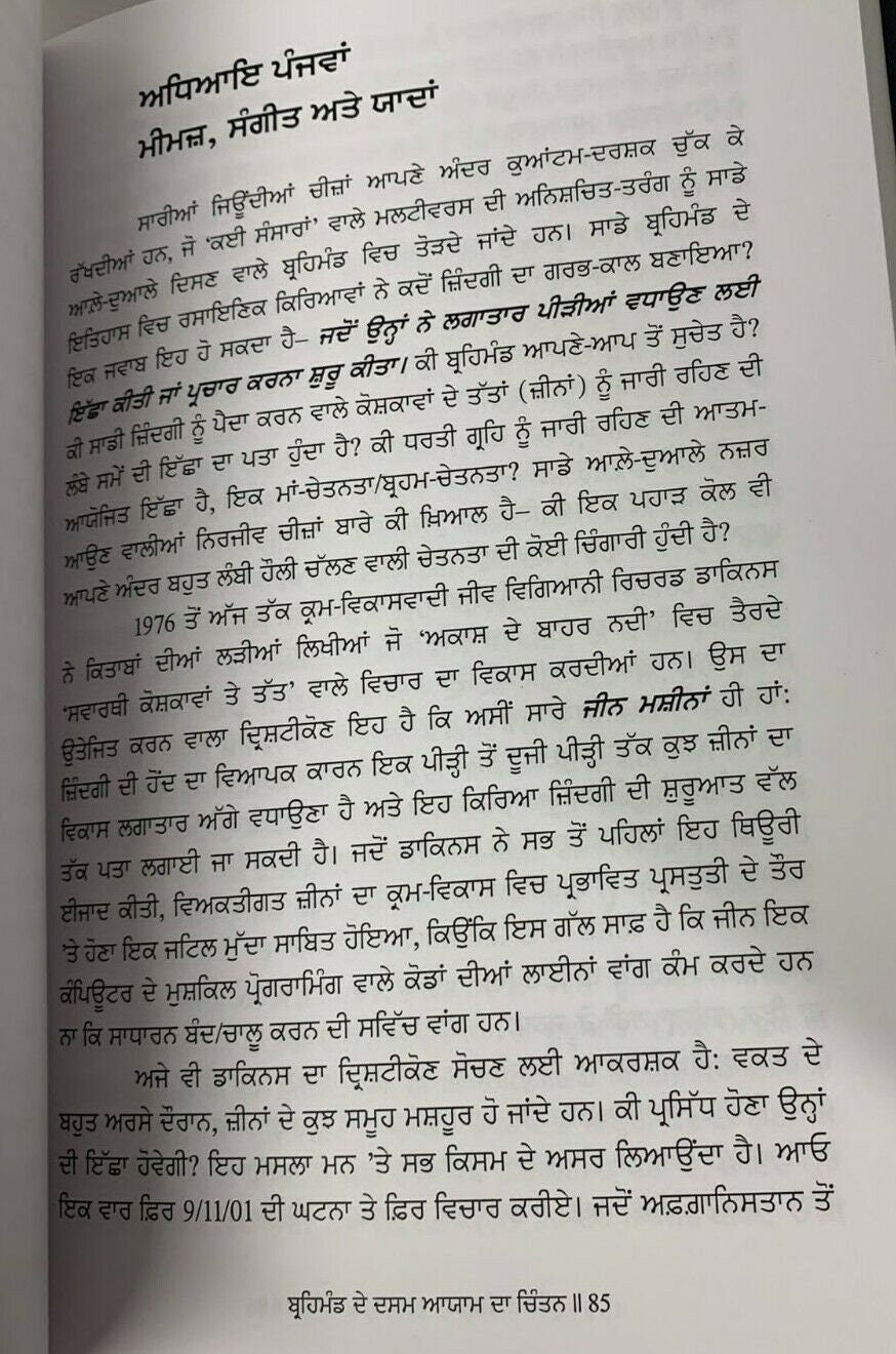 Imagining the tenth dimension by rob bryanton panjabi new punjabi param book mc