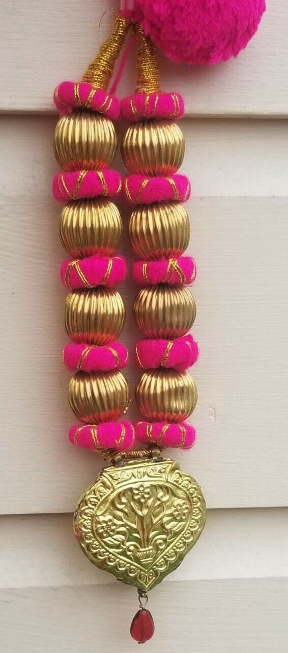 Punjabi kaintha folk cultural bhangra gidha pendant cultural patiala necklace nk