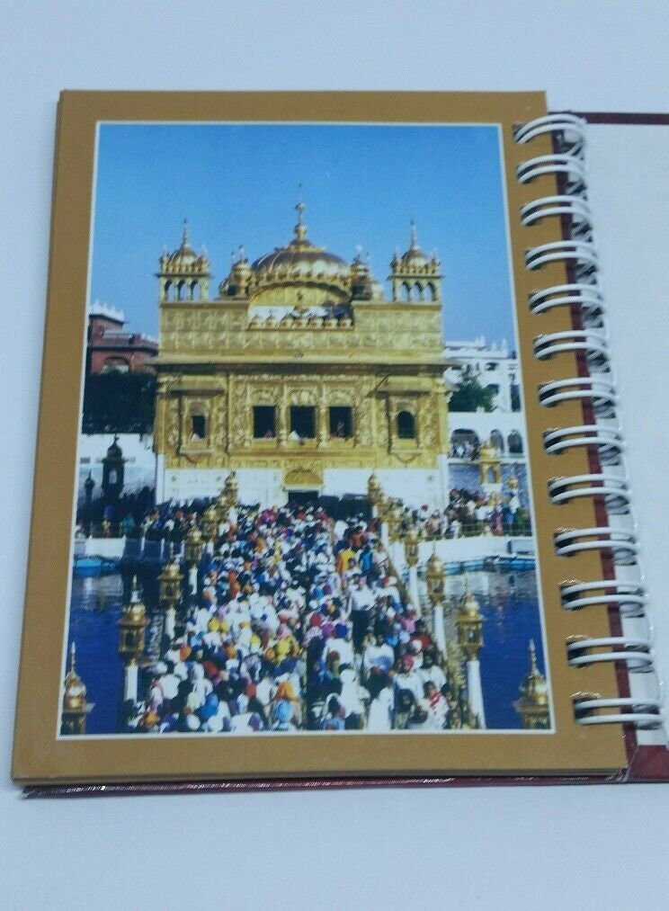 Sikh japji sahib ji bani morning prayer gutka punjabi spiral binding holy book