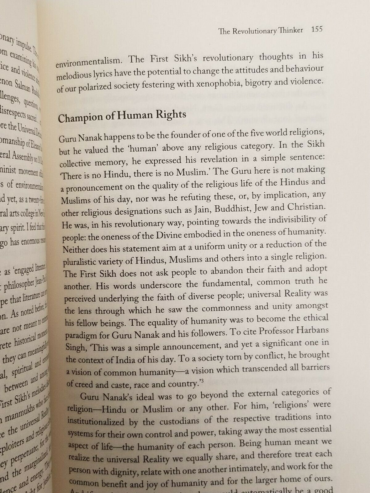 The first sikh the life and legacy of guru nanak english literature book b35 new