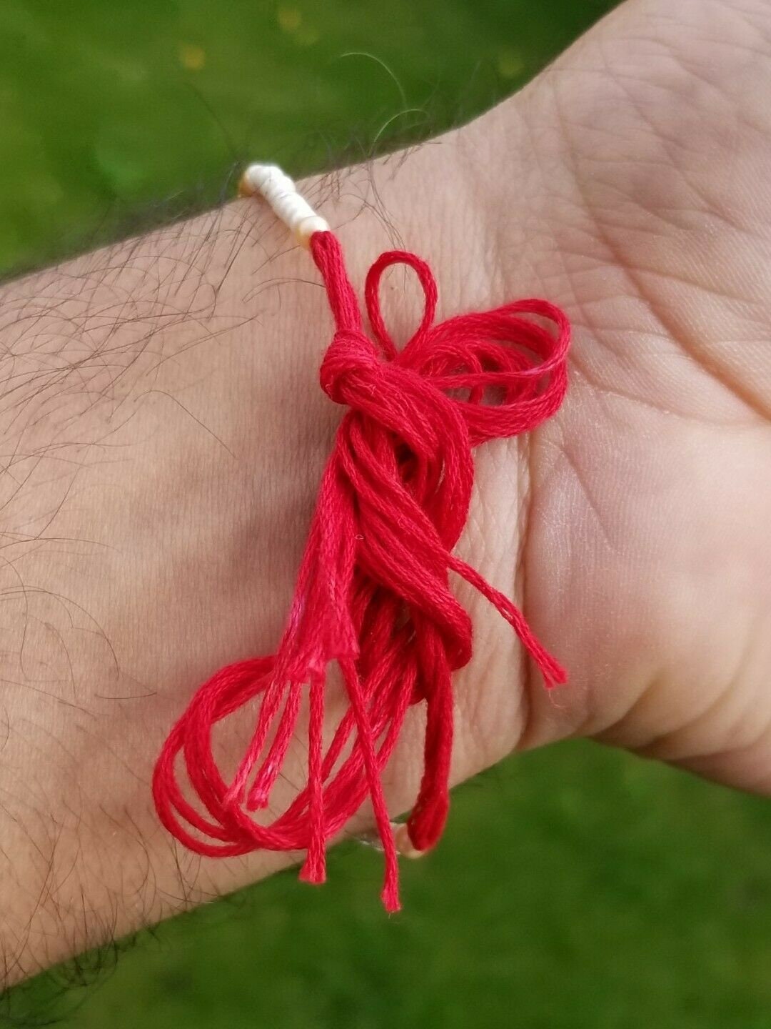 Hindu red thread evil eye protection stunning bracelet luck talisman amulet ll10