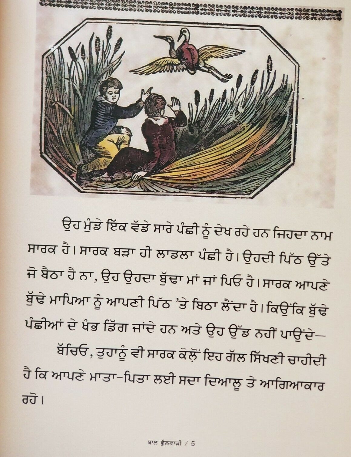 Bal phulwari punjabi reading kids story book kids nursery stories panjabi ba10