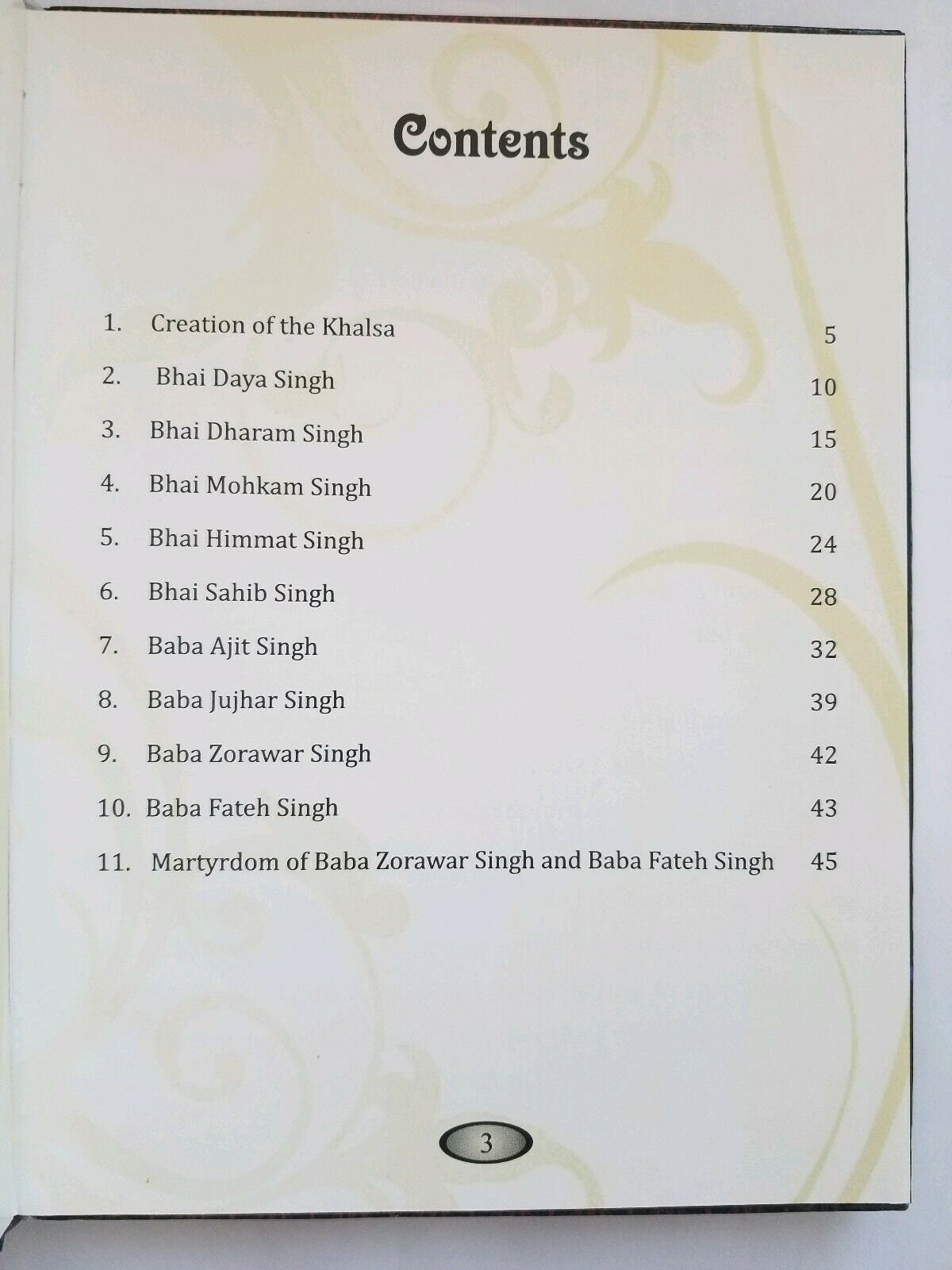 Sikh kids stories panj piare and chaar sahibzaade colour photos book english b69