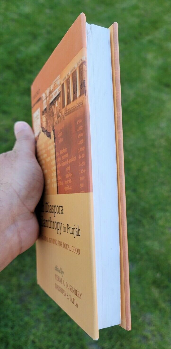 Sikh diaspora philanthropy in punjab book by verne a. dusenbery english new b69