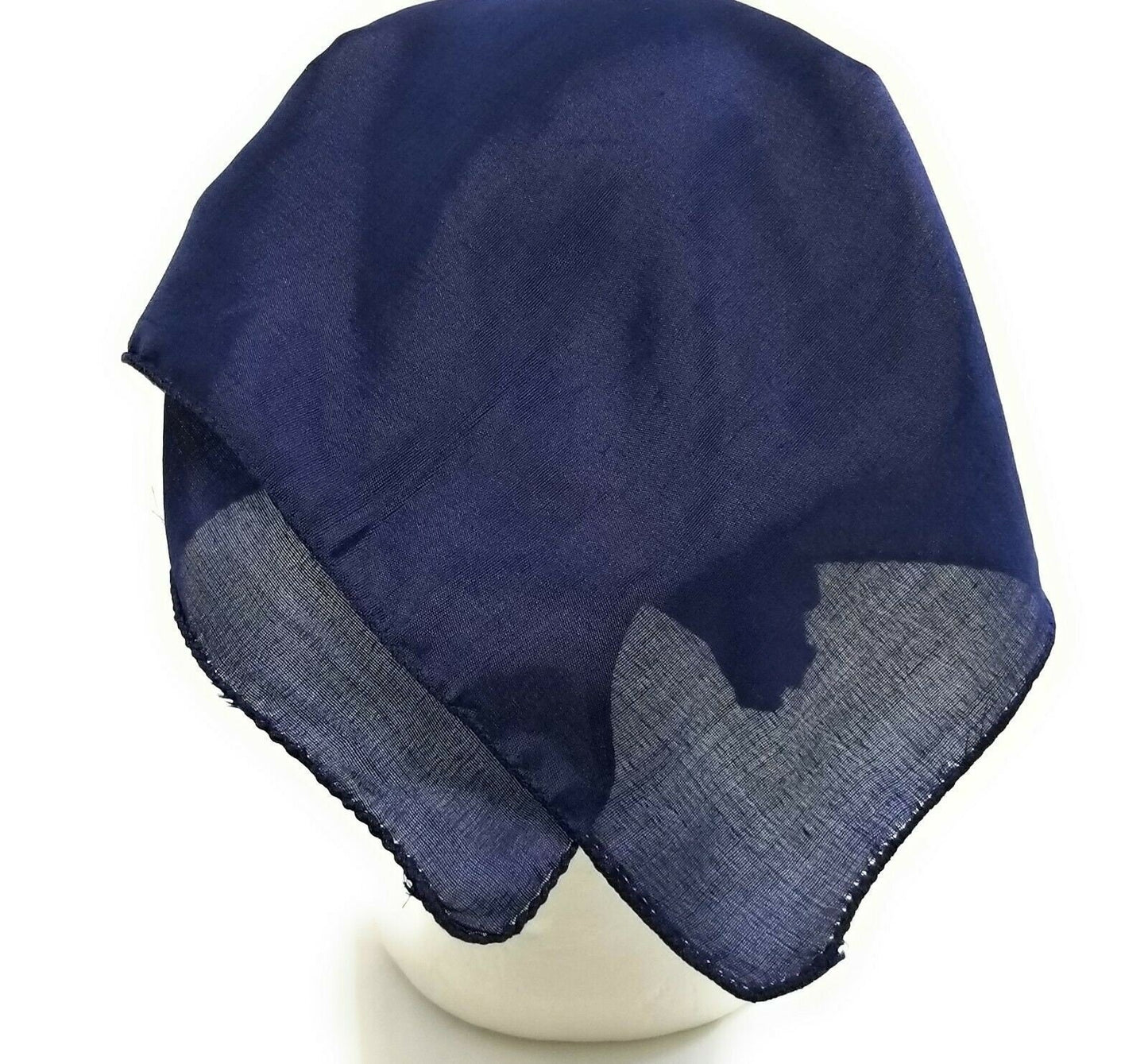Sikh Hindu Kaur Singh Navy Blue bandana Head Wrap Gear Wedding Marriage Rumal