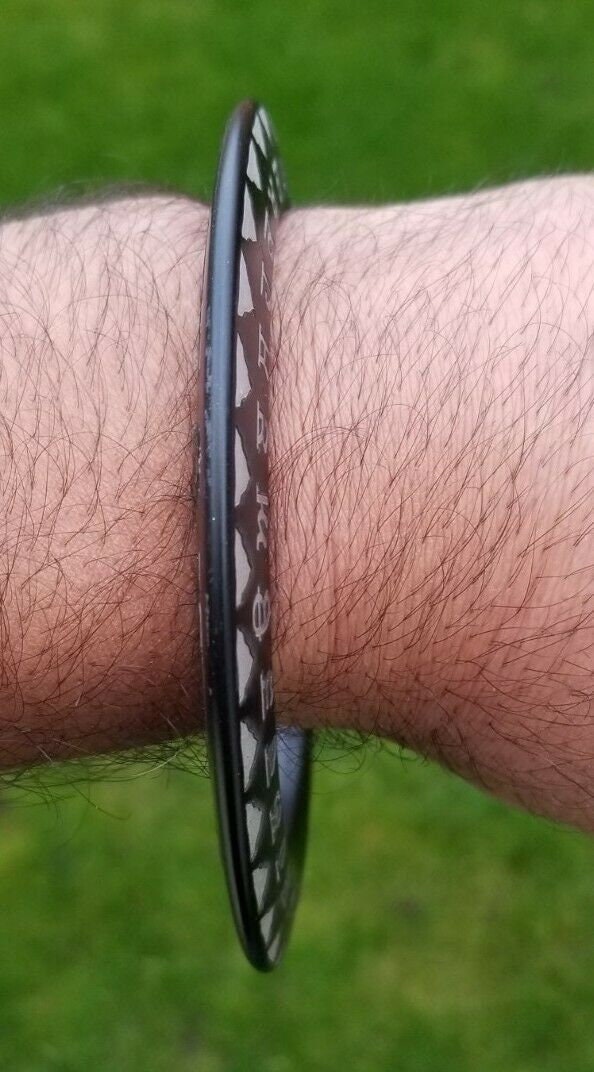 Sikh kara bhindranwale sant jarnail singh quote sarbloh bangle gurmukhi kada dd6