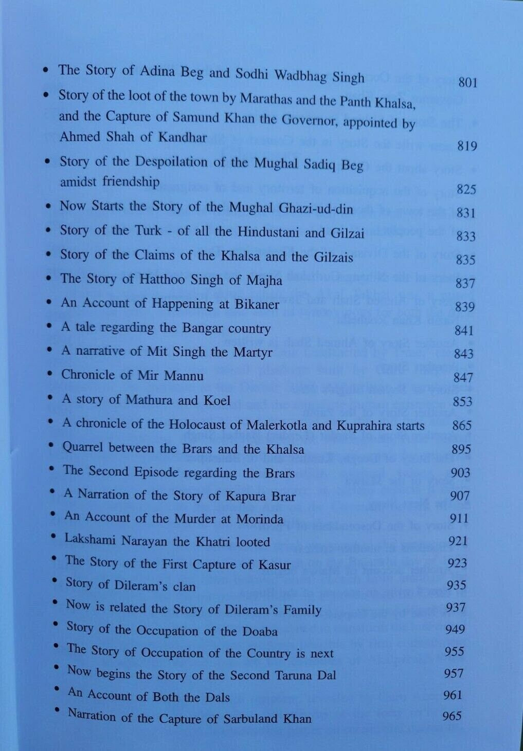 Sri guru panth prakash rise of khalsa rattan singh bhangu sikh english book mc-2