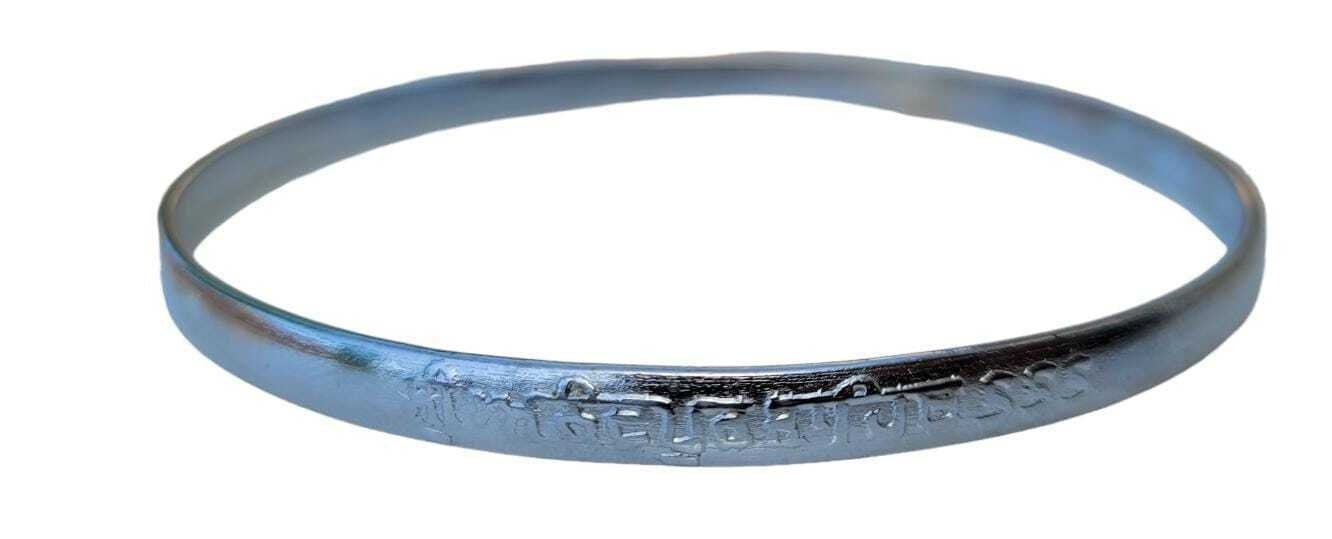 Sikh Kara Chrome Plated Kada Shri Anandpur Sahib Jin Hazoor Saab Singh Bangle K3