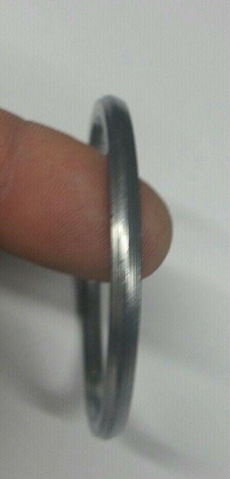 Baby infant sarbloh steel pure iron smooth sikh singh khalsa kara bracelet e2