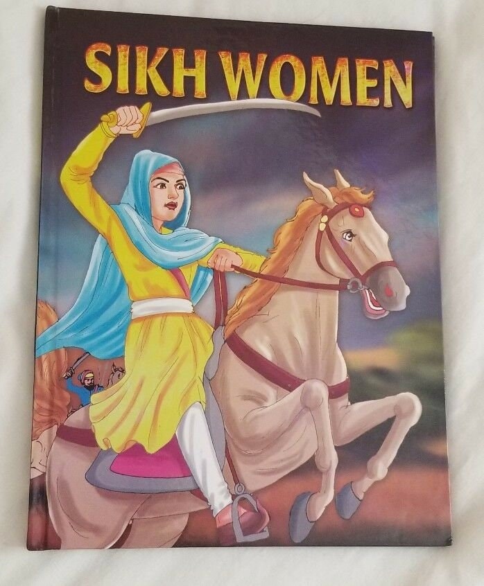 Sikh Women Kids Illustrated Brave Ladies Life stories English Photo Album Book B