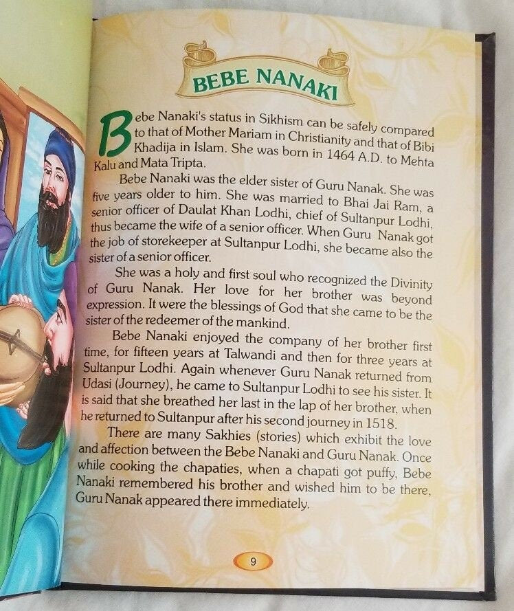 Sikh Women Kids Illustrated Brave Ladies Life stories English Photo Album Book B