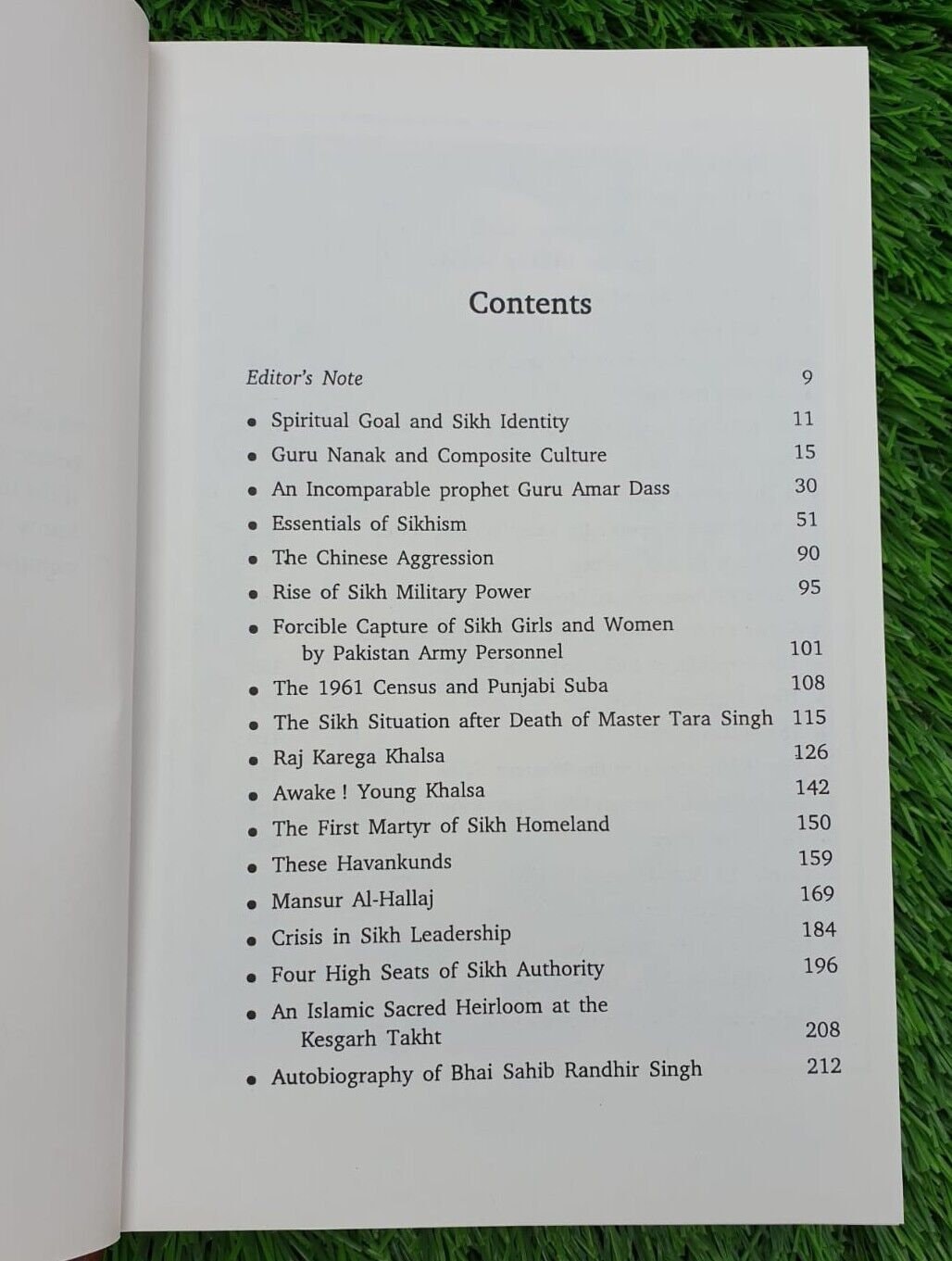 Sikhism and The Sikhs book by Sirdar Kapur Singh English Sikh Literature New HH3