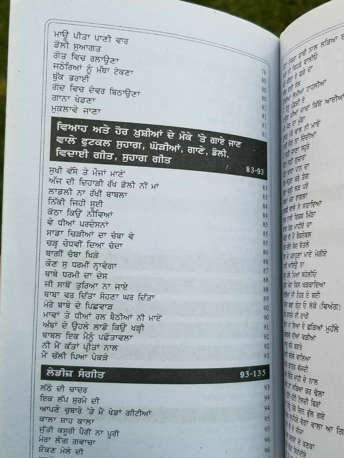 Punjabi Marriage Customs Viyah de Rasam Rivaz explanation details of customs B57