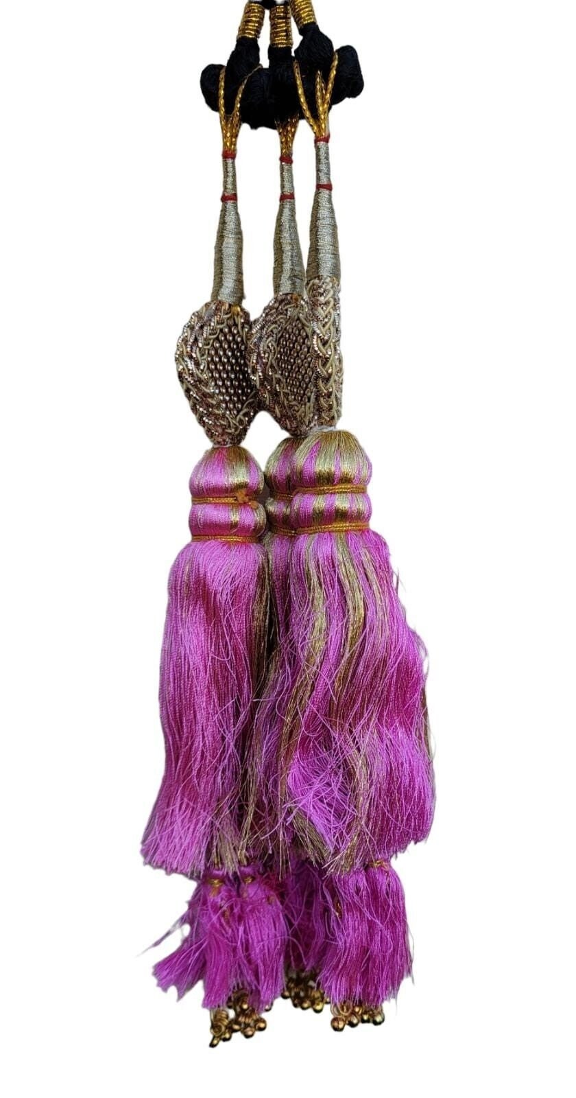 Punjabi parandi mehndi jaago viyah bridal Patiala paranda Indian hair braid TT10R Lahore stones Latkan Bollywood design Handmade