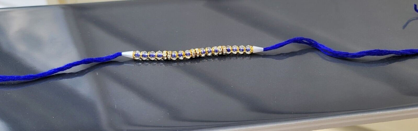 Shani bracelet evil eye protection blue thread nazar shield hindu amulet aaa11