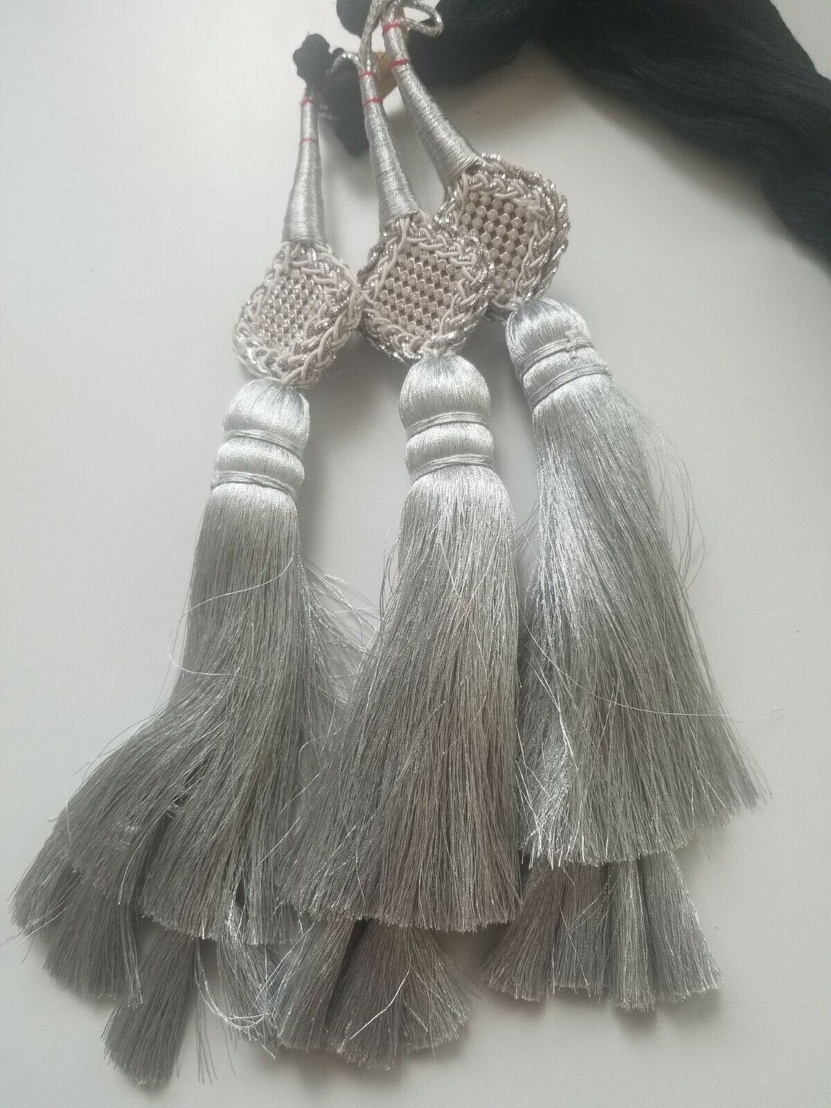 Indian punjabi pranda mehndi jagoo charms bridal patiala paranda hair braid a15s