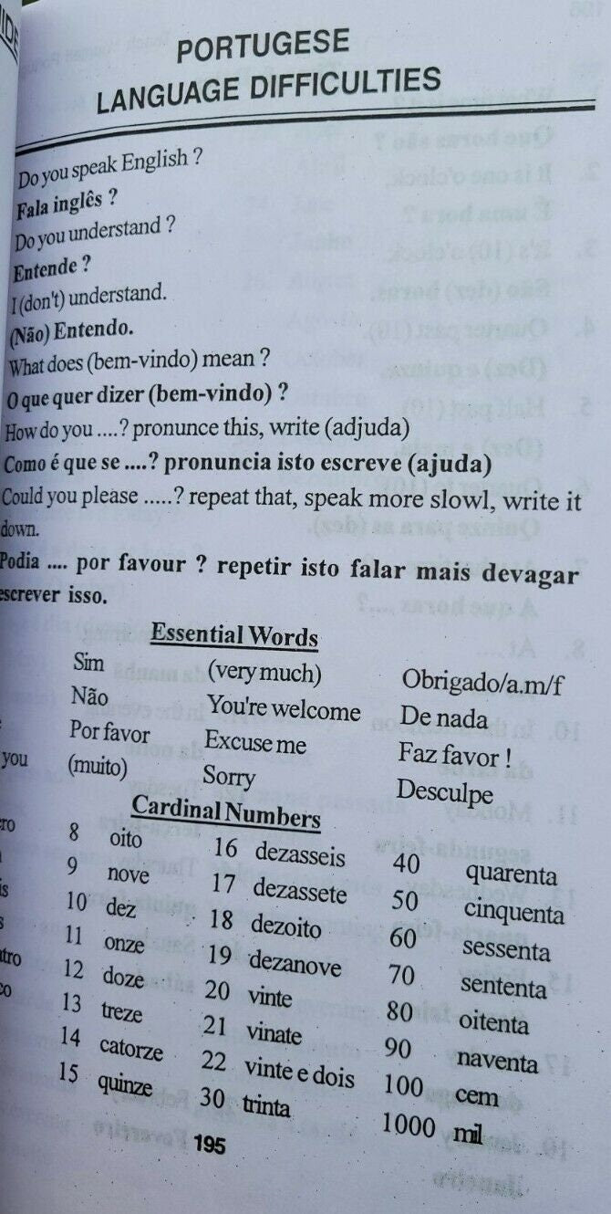 Teach Yourself Portuguese in 60 Days Punjabi English Course Book Learn easy MA