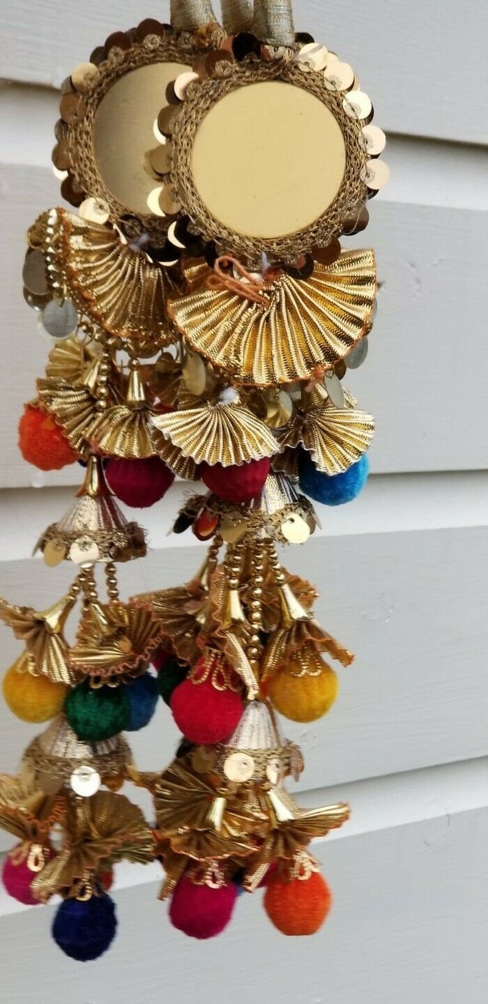 Patiala paranda latkan indian punjabi parandi mehndi jagoo bridal hair braid mb4
