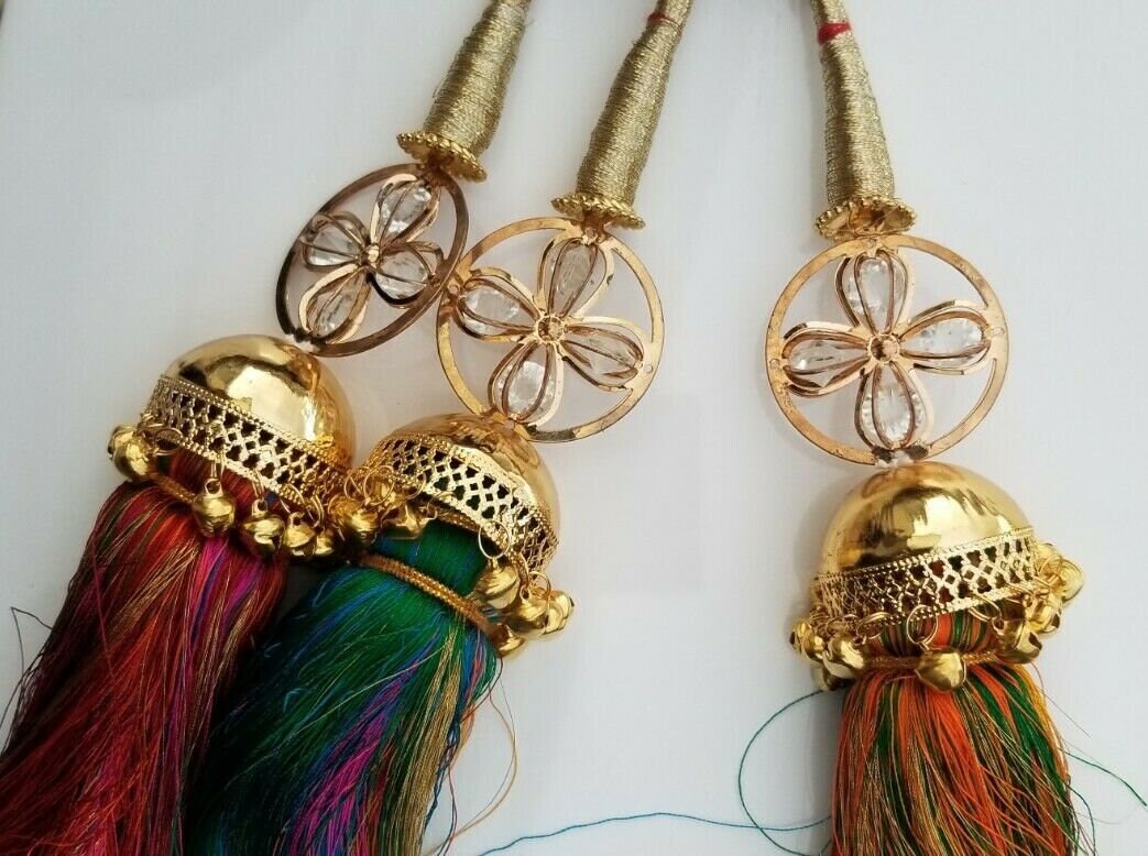 Patiala paranda latkan indian punjabi parandi mehndi jagoo bridal hair braid mg6